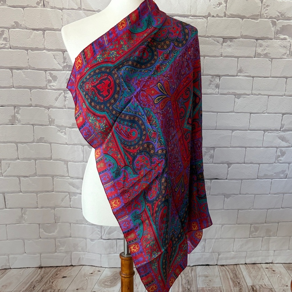 Paisley Multicolor Scarf